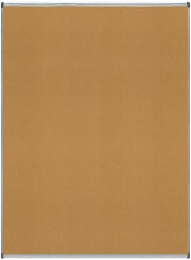 Rocada 6200 Cork Board with Aluminum Frame, 40 x 60 cm